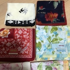 ハンカチ 6枚セット　KENZO.  HANAE MORIの画像