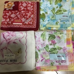 ハンカチ 6枚セット　KENZO.  HANAE MORIの画像