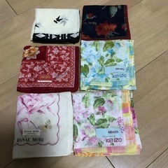 ハンカチ 6枚セット　KENZO.  HANAE MORI