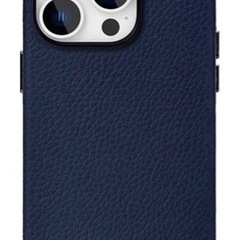 取引中【新品未使用】iPhone14pro ケース 本革 シュリ...