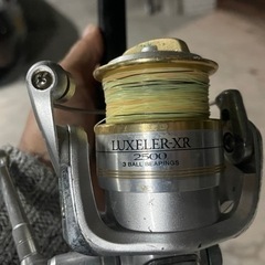 竿3本　リール2本の画像