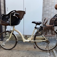 自転車・サイクルベースあさひプチママン（子供乗せ 3人乗り 電動...