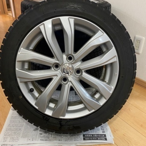 スズキ　スイフト純正ホイール+グッドイヤー icenavi6タイヤセット　185/55R16