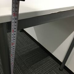 オフィステーブル　白の画像