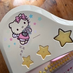 キティーちゃん電子ピアノ(お値下げ)の画像