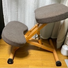 宮武製作所 プロポーションチェア バランスチェア　ブラウン 姿勢...