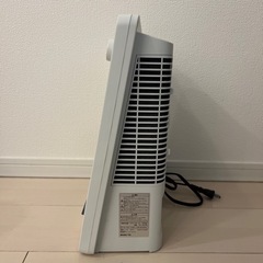 TEKNOS TS-125(W) セラミックヒーターの画像