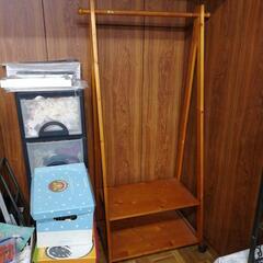 木製ハンガーラック