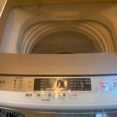 【取引済】洗濯機　AQUA AQW-GV700E(W)