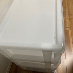 衣装ケース2つあげますの画像