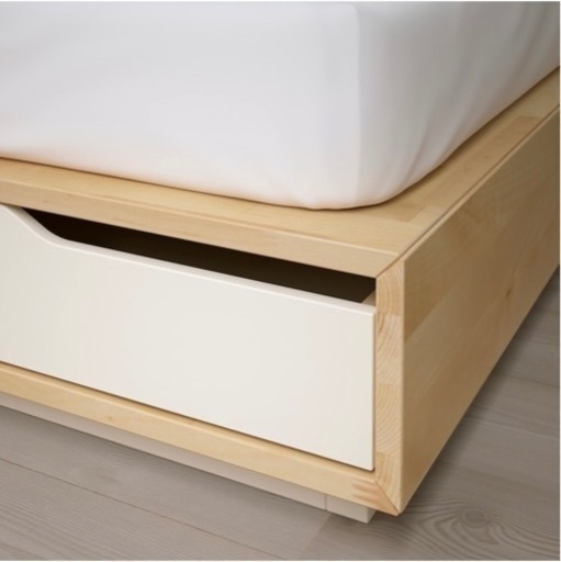 【ご成約済】IKEA ベッド【MANDAL（マンダール）】ダブルベッド
