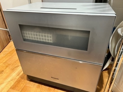 【保証書あり】食洗機 Panasonic NP-TZ200 シルバー 分岐水栓付き