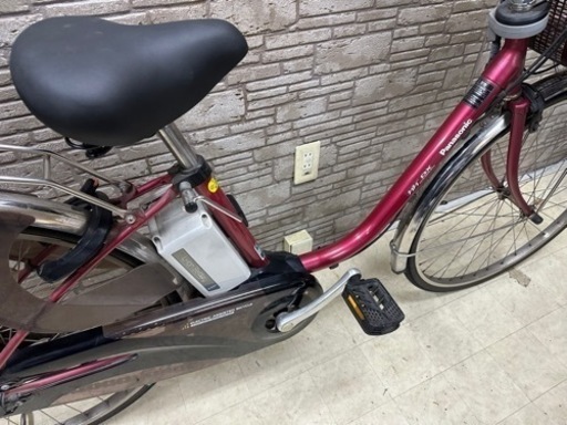 クリスマスSALE 東京23区配達無料　新基準 Panasonic パナソニック ビビDX 6.6Ah 電動自転車☆中古☆パナ 50