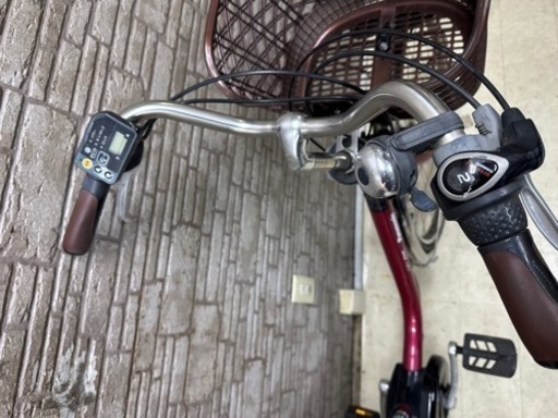 クリスマスSALE 東京23区配達無料　新基準 Panasonic パナソニック ビビDX 6.6Ah 電動自転車☆中古☆パナ 50