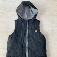 COMME CA ISM コムサイズム ベスト リバーシブル 130㎝の画像