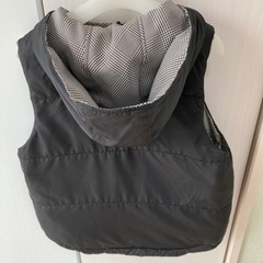 COMME CA ISM コムサイズム ベスト リバーシブル 130㎝の画像