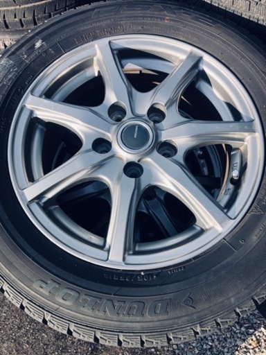 冬タイヤ 195/65R15 セレナ等用アルミ付きスタッドレス 4本組