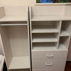【受付停止中】子どもの衣類収納棚