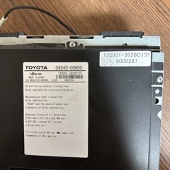 トヨタ純正 HDDナビ　NH3T-W55 Fujitsu TEN 富士通　MDLP TOYOTA の画像