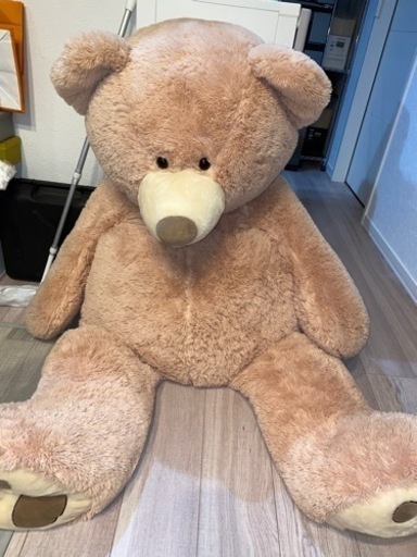 コストコの巨大クマちゃん　ぬいぐるみ　人形