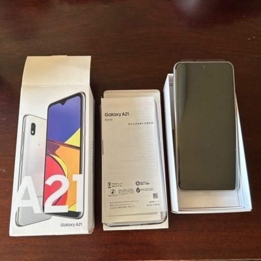 残り1台　新品未使用　GALAXY A21