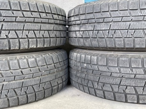 はめ替え工賃込み！195/65R15 ヨコハマスタッドレス アイスガードIG50 中古4本セット！