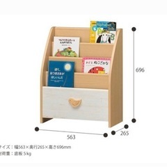 見せる本棚の画像