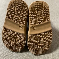 しまむら×HarrisTweed キッズブーツ　サイズ15センチの画像