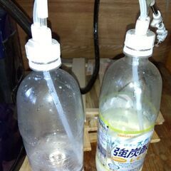 90水槽セット。台は120用手作りの画像