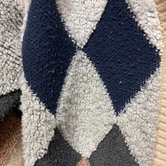アーガイル柄　ニットの画像