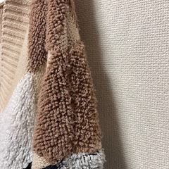 アーガイル柄　ニットの画像