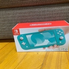 【新品で未使用】ニンテンドースイッチライト本体(ターコイズ)