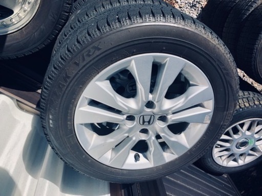 冬タイヤ 185/60R15 軽自動車コンパクトカー用アルミホイール付きスタッドレス 4本組