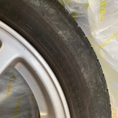 ブリヂストンタイヤ　155/65r14 2010／17ヶ月　4本セット　ホイール付き