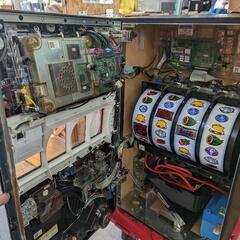 パチスロ実機 蒼天の拳2 コイン不要機 ID：126-011723-007の画像