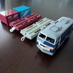 プラレール　貨物列車の画像