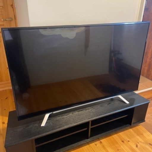 東芝　TOSHIBA REGZA レグザ  画面割れ　テレビ台付き
