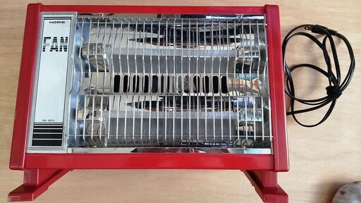 レトロ　ホリエ電機　ファン付電気ストーブ800Ｗ