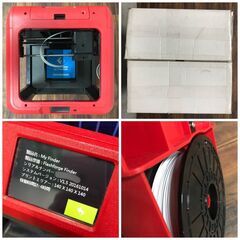 🔷🔶🔷pa1/90 3Dプリンター FLASH FORGE Finder フラッシュフォージ ファインダー My Finder 動作・通電確認済 中古🔷🔶🔷の画像