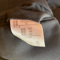 スーツ差し上げますの画像