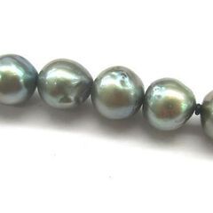 黒真珠 ネックレス &イヤリング セット パール 8ｍｍ バロック シルバー 札幌市北区屯田