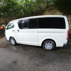 トヨタ/ハイエース/ディーゼル/9人乗り/ダイビング業者専用車両