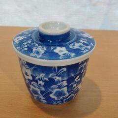1224-086 【無料】 【食器】蓋付き湯呑み茶碗
