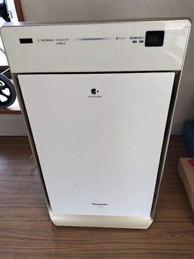 ④【鹿児島市リサイクルショップスターズ吉野店】中古品 Panasonic パナソニック F-VXK80S 加湿空気清浄機 加湿空清22畳 動作確認済 家電 加湿器 非喫煙環境