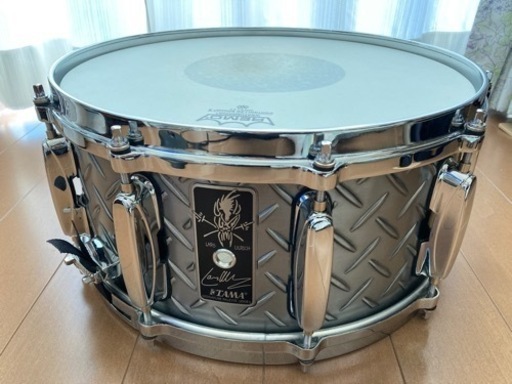 TAMA LU1465 スネア　状態良好！　メタリカ/LLICA