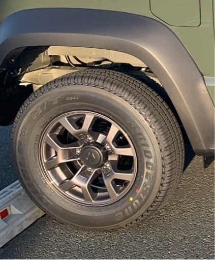 ジムニーシエラ　純正タイヤ、ホイール　4本セット