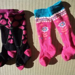 200円　子供スキー用靴下２セット