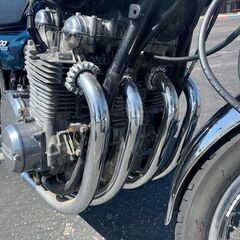 ②カワサキ　KAWASAKI　1975年　Z1-B 青玉虫カラーの画像