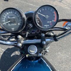 ②カワサキ　KAWASAKI　1975年　Z1-B 青玉虫カラーの画像