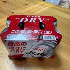 アサヒスーパードライ350ml   6本